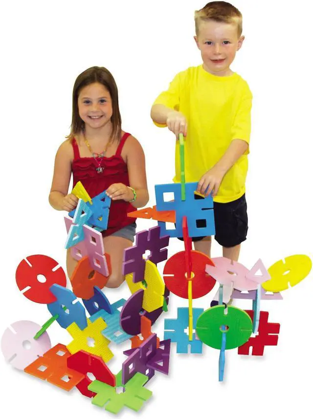 Alt view image 3 of 8 - Chenille Kraft WonderFoam Giant Design Shapes Assorted 40 Pieces 4464