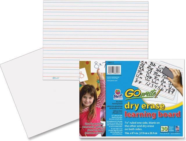 GoWrite! Dry Erase Learning Board - Dry-erase, Two-Sided, 3/4 GoWrite! Dry Erase Learning Board - Dry-erase, Two-Sided, 3/4