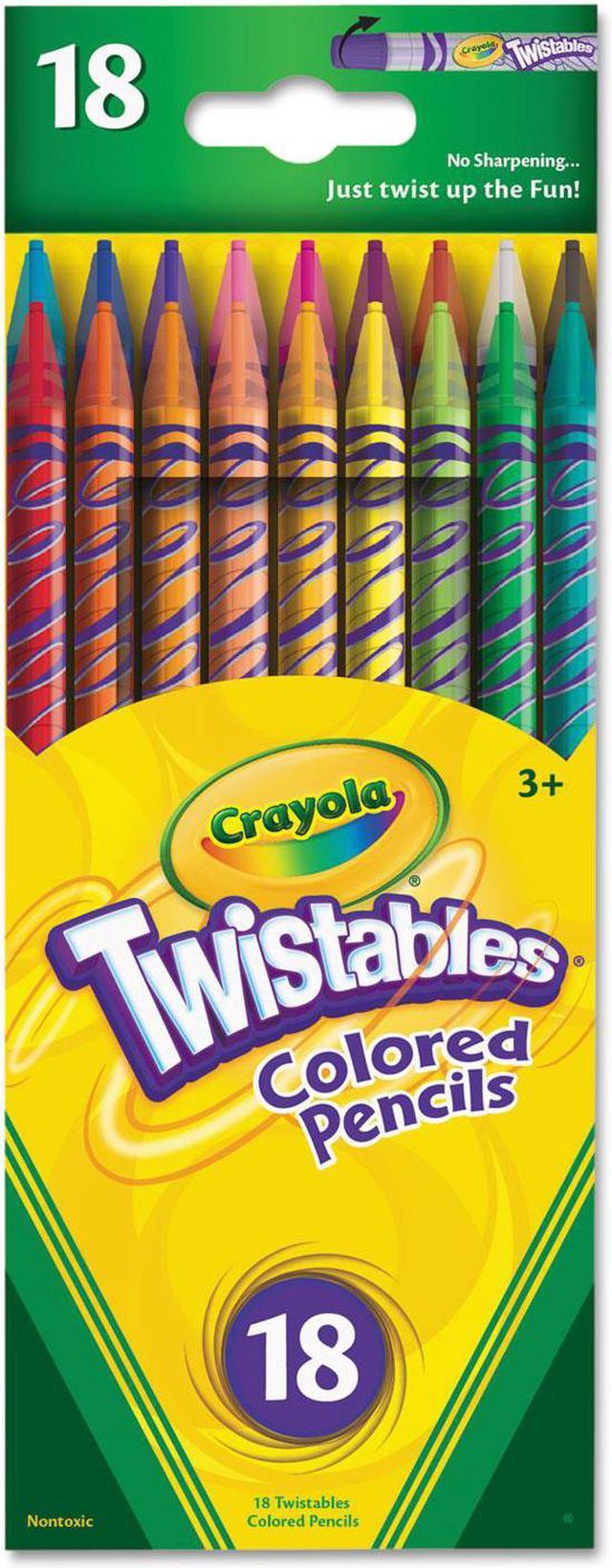 Crayola 18ct Twistables Colored Pencils 