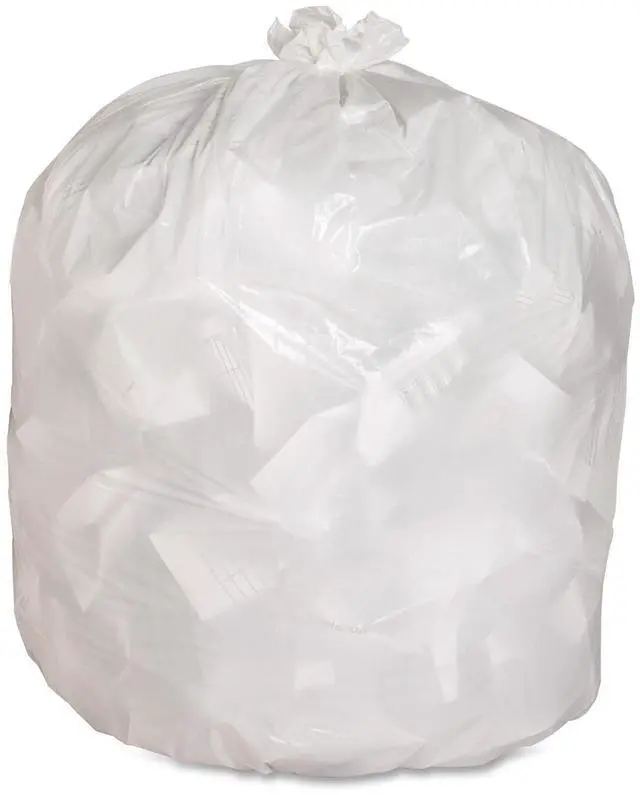 Alt view image 4 of 18 - Genuine Joe Heavy-Duty Trash Bags .8 Mil 13 Gallon 24"x31" 150/CT White 02312