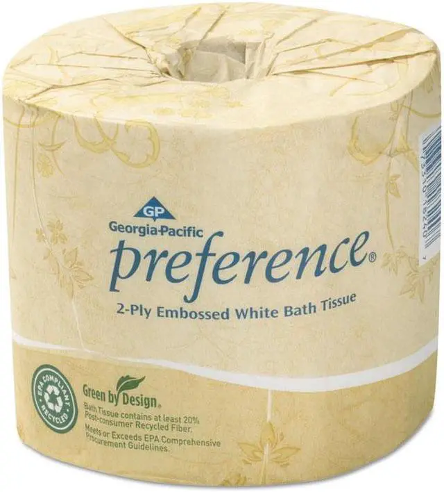 Alt view image 2 of 3 - Embossed 2-Ply Bathroom Tissue 550 Sheet/Roll 40 Rolls/Carton