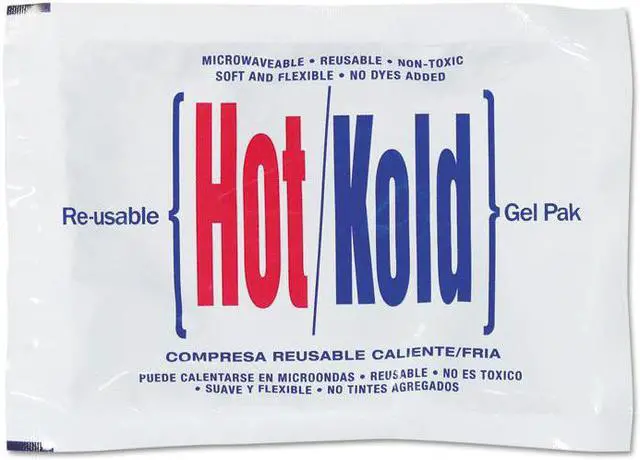 Alt view image 3 of 6 - Reusable Hot/Cold Pack 8.63" Long White