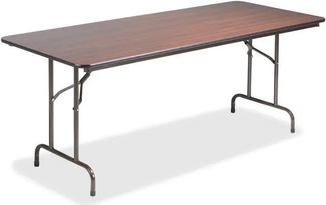 Alt view image 4 of 8 - Folding Table, 72"x30"x29", Mahogany