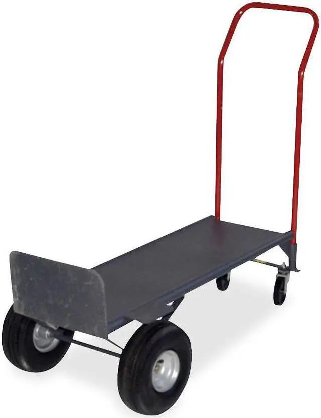 Main image of Sparco Convertible Hand Truck w/Deck 800 lb Cap. 21"x18"x47" GY 72638
