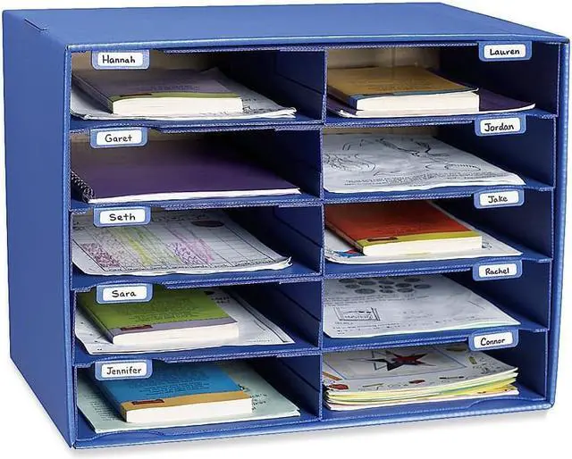 Alt view image 4 of 10 - Pacon Classroom Keepers Classroom Mailbox