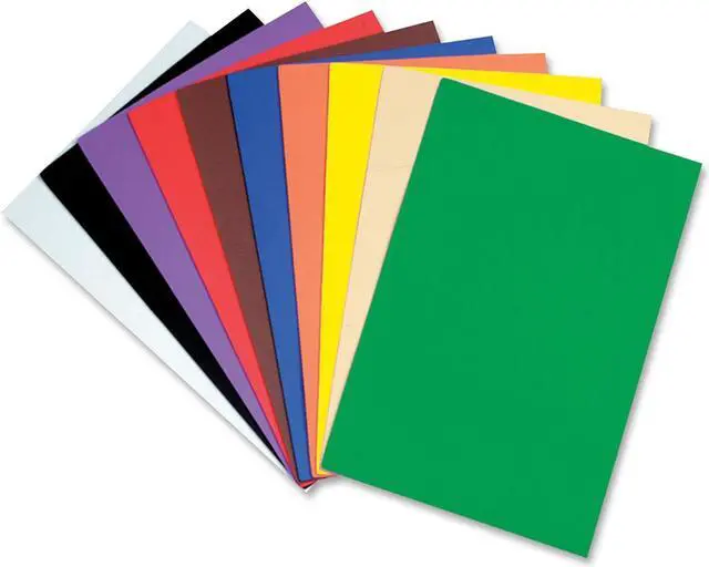 Alt view image 3 of 7 - Wonderfoam Sheets, 12 x18, Assorted Colors, 10 Sheets/Pack