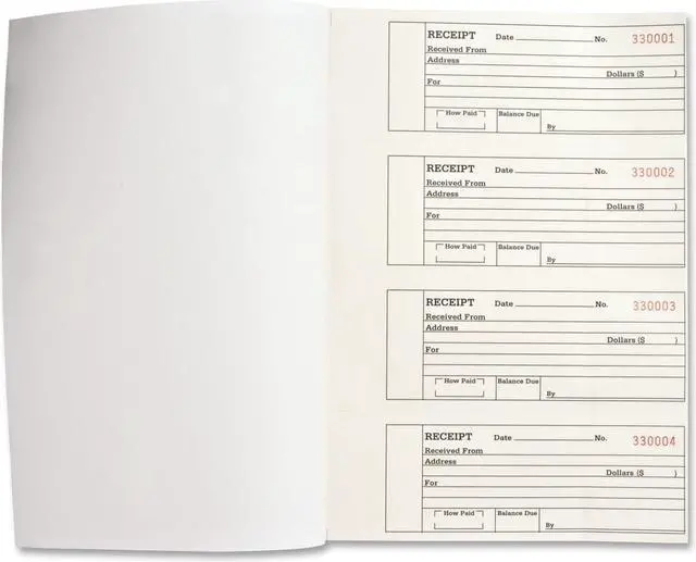 Alt view image 5 of 8 - Business Source  Receipt Book 39558