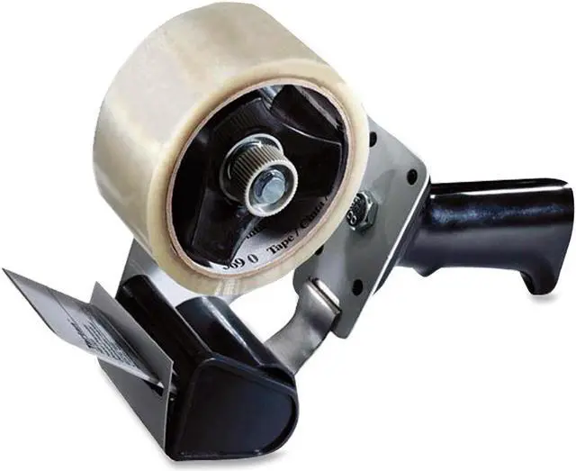 Alt view image 2 of 14 - Tartan Pistol Grip Box Sealing Tape Dispenser, 3" core, Black