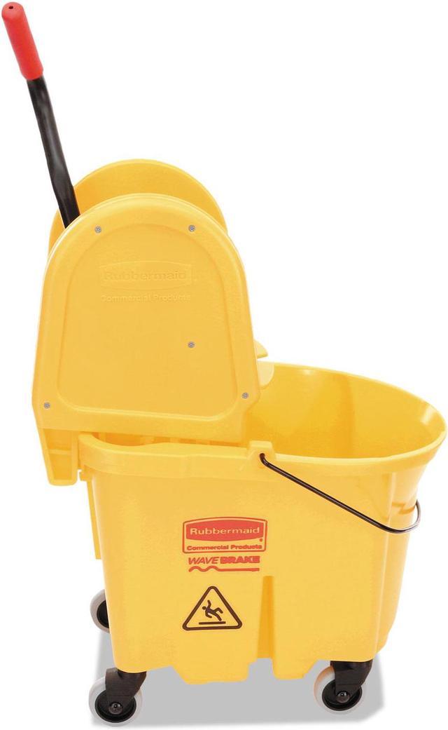Rubbermaid Commercial 640-7577-88-YEL Mopping Bucket And Wringer  Combination Pk-Yellow 