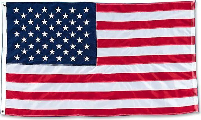Alt view image 2 of 5 - Baumgartens American Flag, Nylon Stitched, 5'x8' TB5800