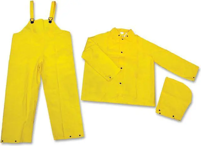Alt view image 3 of 8 - MCR Safety Three-piece Rain Suit 1 EA