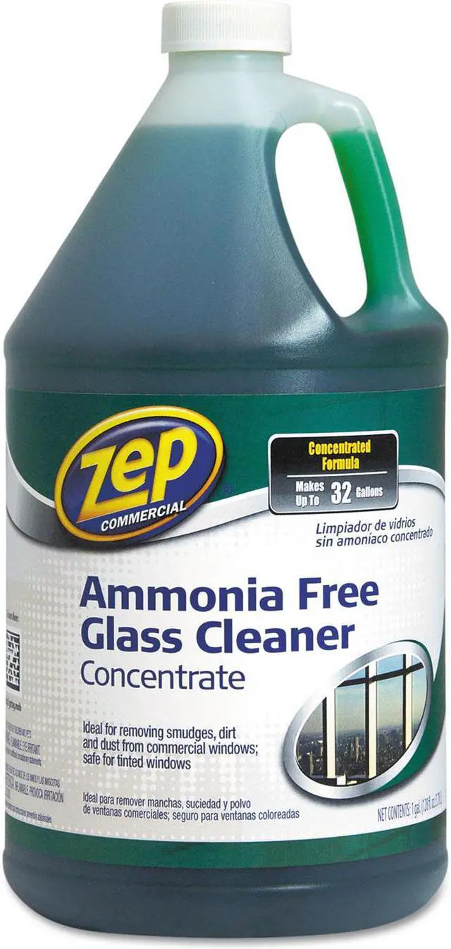 Alt view image 2 of 10 - Zep Commercial ZU1052128, Ammonia-Free Glass Cleaner, Agradable Scent, 1 gal Bottle