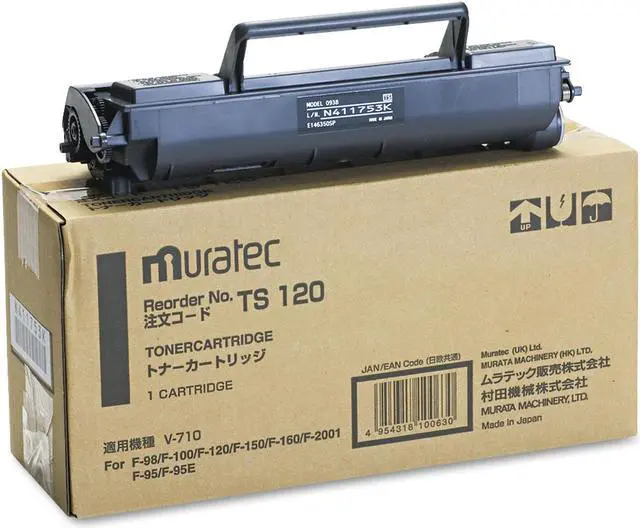Alt view image 3 of 7 - Muratec - TS120 - TS120 Toner, 5500 Page-Yield, Black