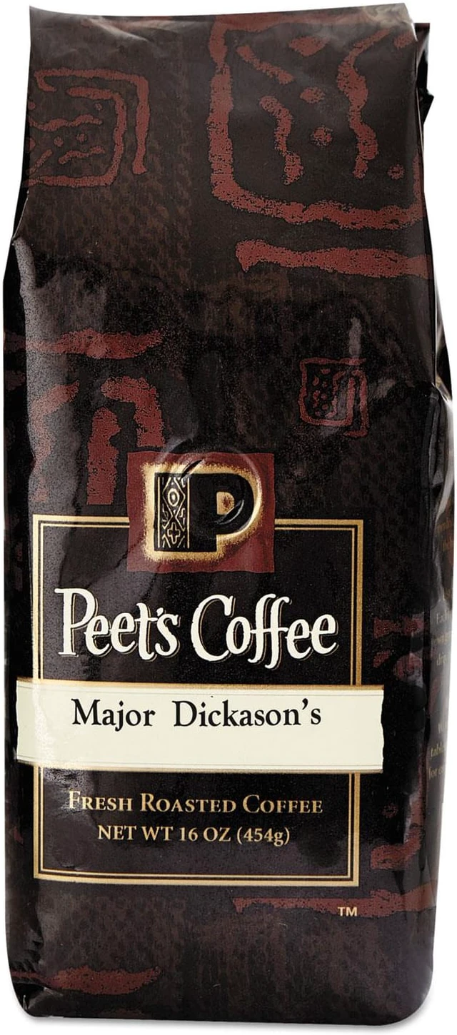 Alt view image 3 of 3 - Peet's Coffee & Tea Bulk Coffee Major Dickason's Blend Ground 1 lb Bag 501677