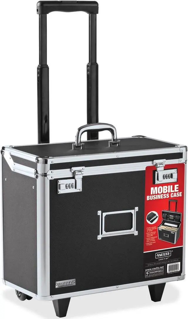 Alt view image 2 of 13 - IdeaStream Consumer Products, Locking Catalog Case 15"x10"16" Black VZ00194