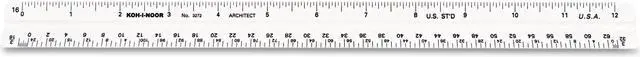 Alt view image 2 of 5 - Koh-I-Noor Triangular Architect Scale