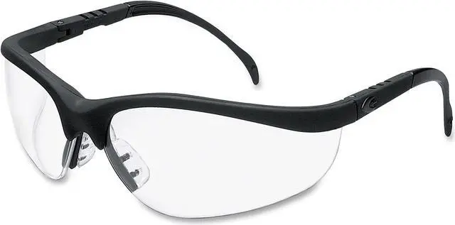 Alt view image 4 of 12 - MCR Safety Safety Glasses Anti-Fog Black Matte Frame CRWKD110AF