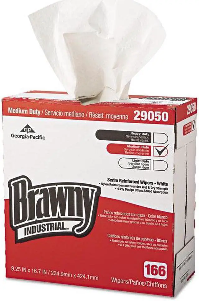 Main image of Georgia Pacific GPC 290-50/03 Brawny Industrial 4-Ply Scrim Reinforced Paper Wipers