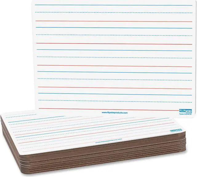 Alt view image 2 of 11 - Flipside Magnetic Two-Sided Dry Erase Board 12 x 9 12/Pack 10176