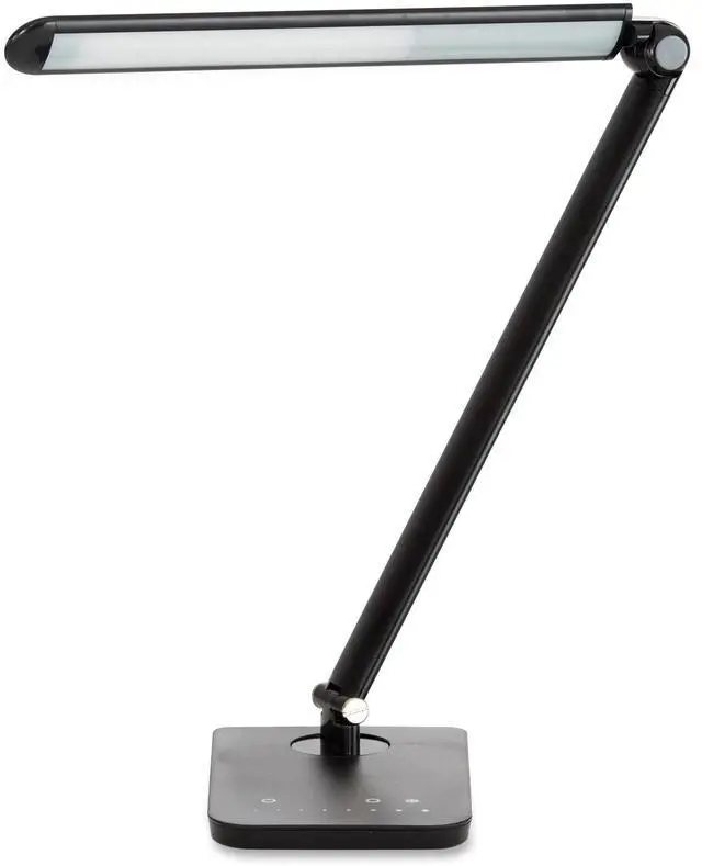 Main image of Safco 1001BL Vamp Lighting - Multi-pivot Neck - 16.75" High - Black