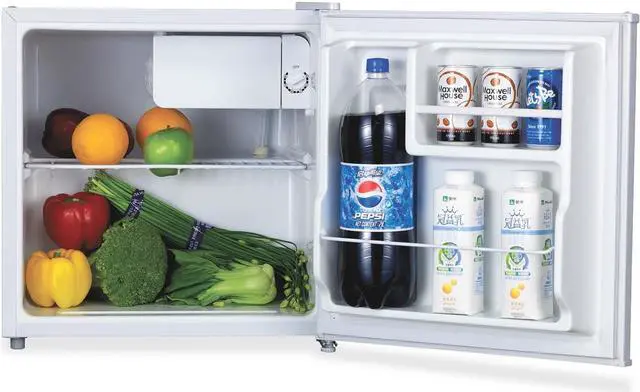 Alt view image 2 of 4 - Lorell Compact Refrigerator 1.6 cu ft White 72310