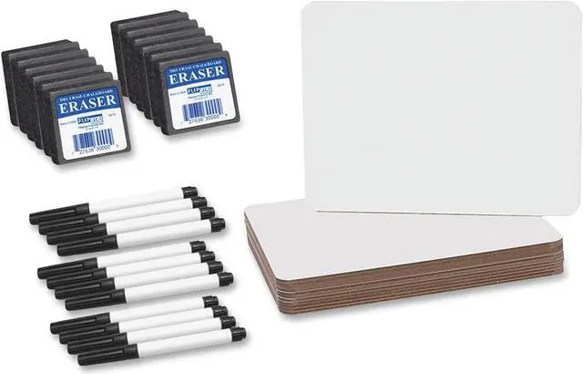 Main image of Dry Erase Board Set 9-1/2"x12" 12/PK White