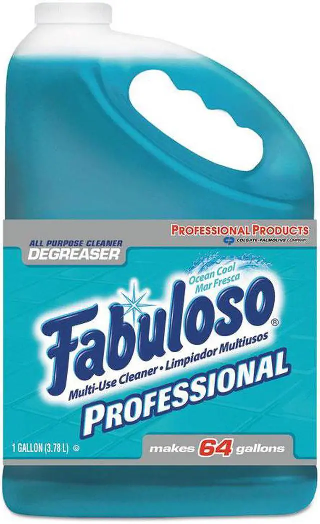 Alt view image 4 of 12 - Fabuloso CPM04373 All-Purpose Cleaner Ocean Cool Scent 1 gal. Bottle 4 Count