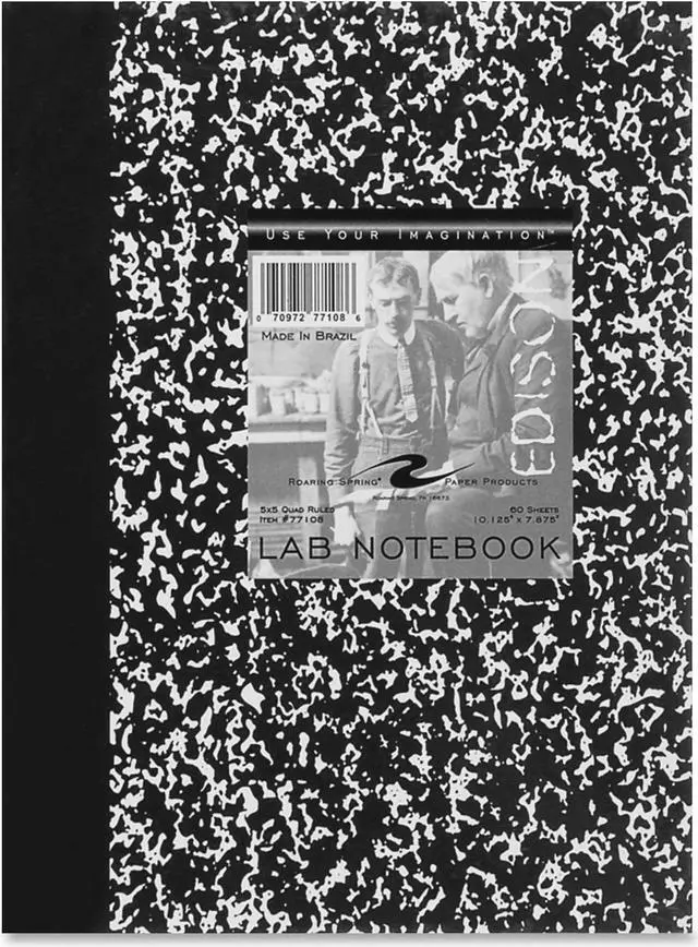 Main image of ROARING SPRING 77108 Lab Notebook,8 in. x 10 in.,Green