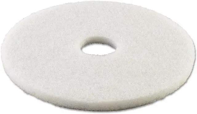 Main image of Polishing Floor Pads, 13" Diameter, White, 5/Carton 4013WHI