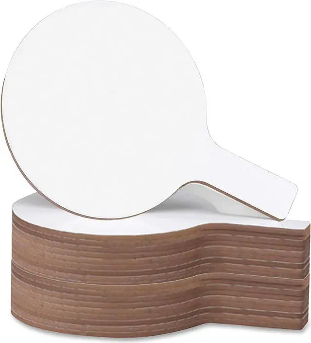 Main image of Flipside Products Mini Dry Erase Answer Paddle 5"x9" White 10037