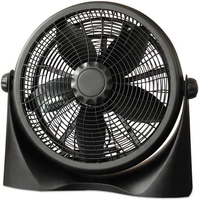 Alt view image 3 of 8 - Alera 16" Super-Circulation 3-Speed Tilt Fan Plastic Black FAN163