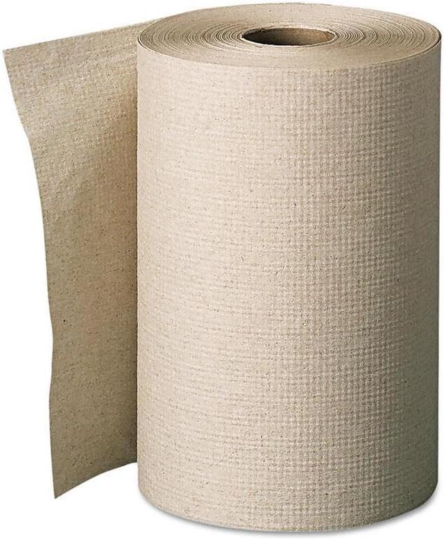 Georgia Pacific 26401 Envision Unperforated Paper Towel Rolls- 7-7/8 x  350'- Brown- 12/Carton 