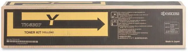 Alt view image 4 of 15 - Kyocera Original Toner Cartridge - Laser - 15000 Pages - Yellow - 1 Each