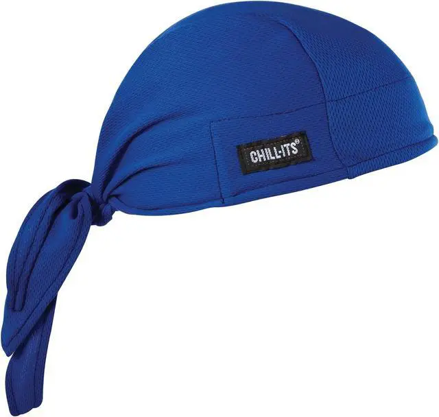 Alt view image 3 of 6 - Cooling Hat, Blue, Universal