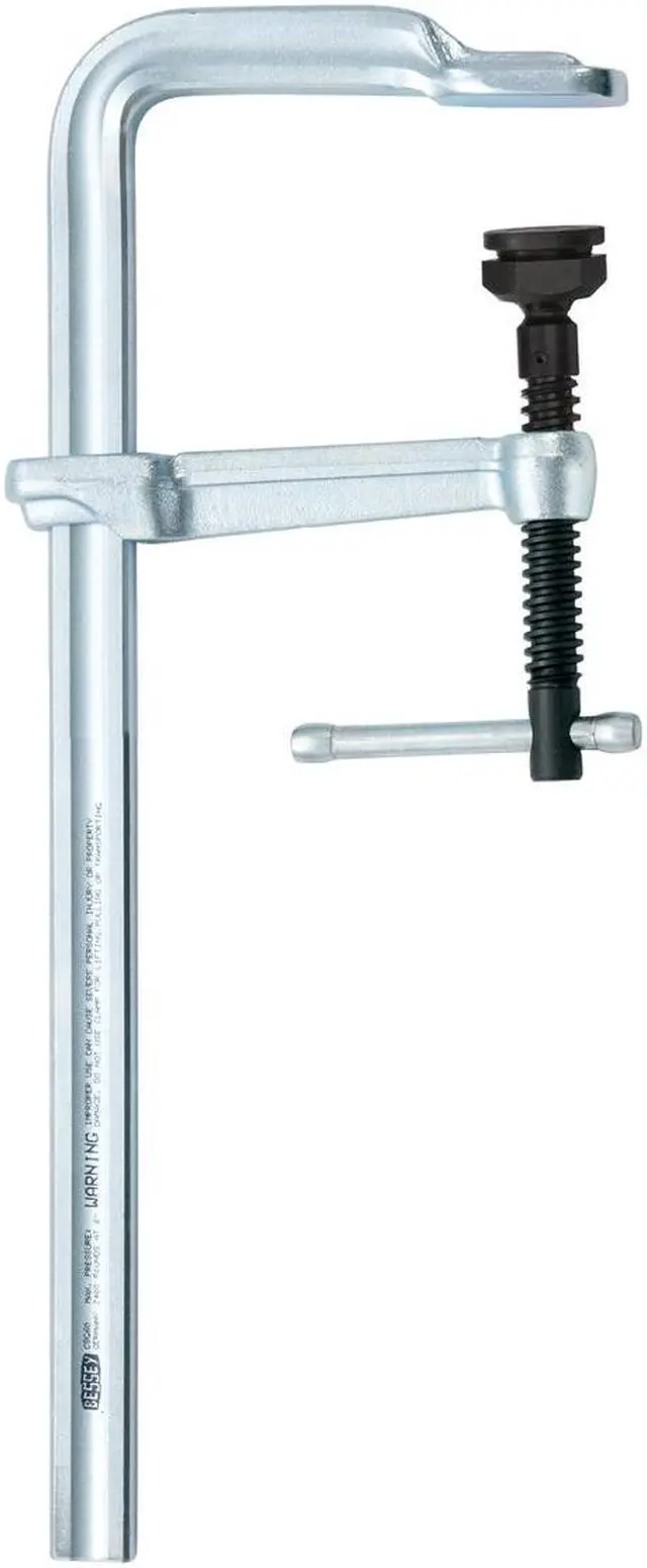 Alt view image 2 of 5 - BESSEY SQ-4 6 in Bar Clamp, Steel Handle and 4 3/4 in Throat Depth