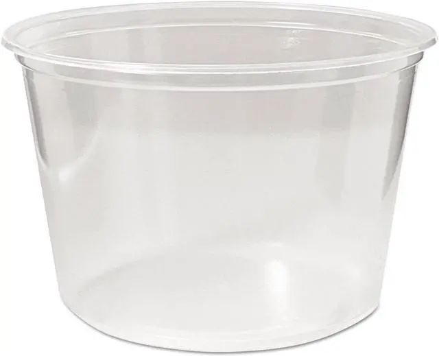 Main image of Fabri-Kal 9505102 Microwavable Deli Containers, 16 Oz, Clear, 500/Carton
