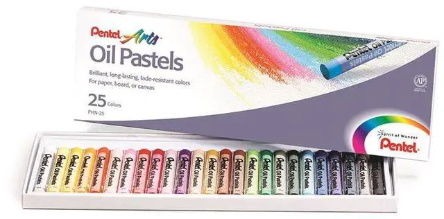Alt view image 6 of 10 - Pentel Round Stick Oil Pastel 1 ST