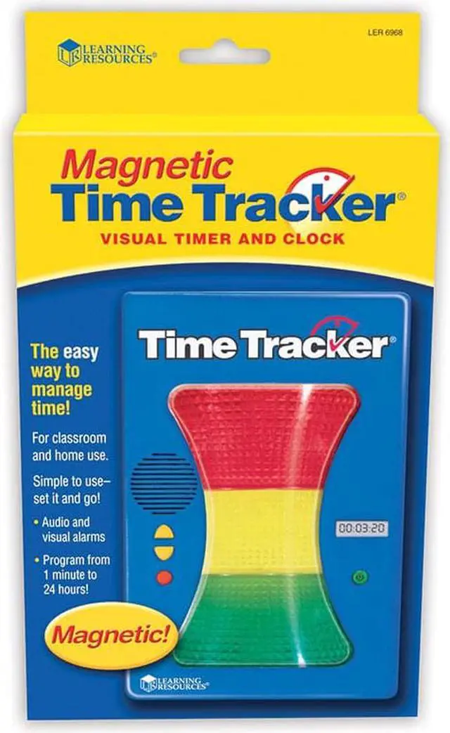Alt view image 8 of 15 - Learning Resources Magnetic Time Tracker 6968