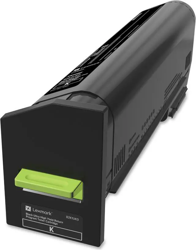 Alt view image 2 of 16 - Lexmark Toner,Cx860,Uhy,Rtn,Bk 82K1UK0