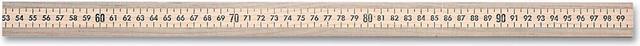 Westcott Wooden Meter Stick, Clear - 39.5 in.