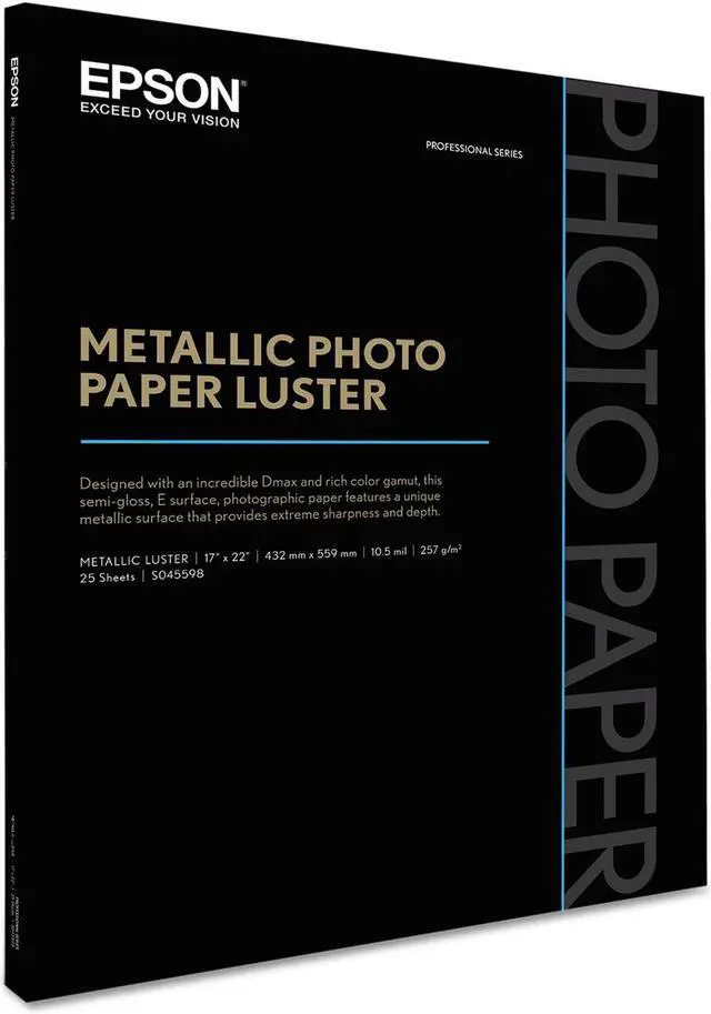 Alt view image 3 of 9 - Epson Professional Media Metallic Photo Paper Luster EPSS045598