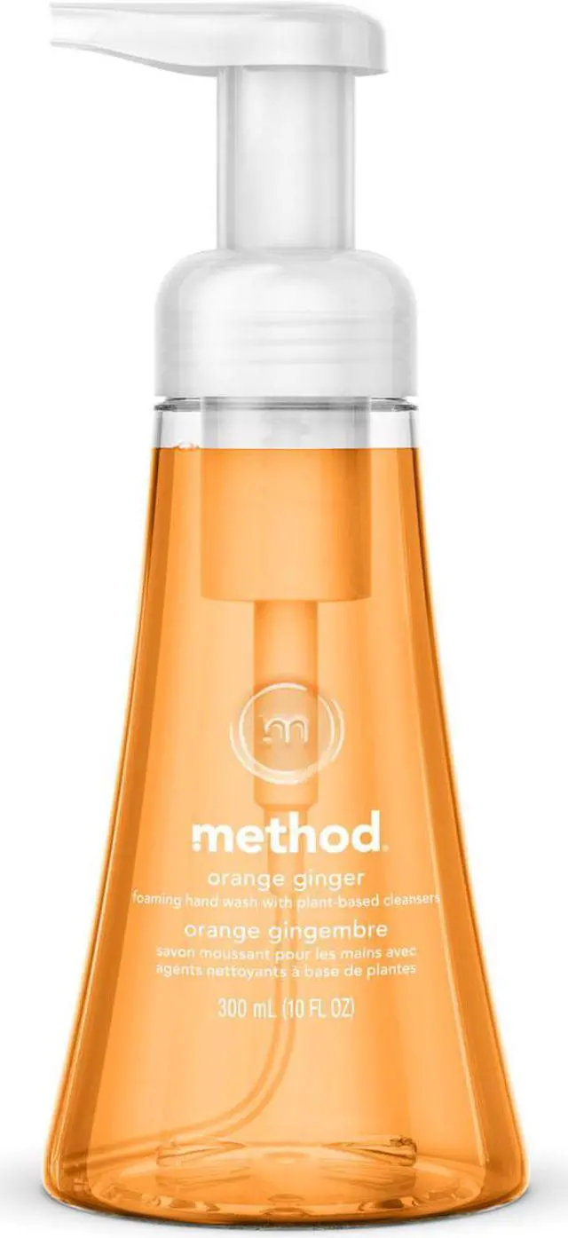 Main image of Method Foaming Hand Wash Orange Ginger 10 oz Pump Bottle 01474EA