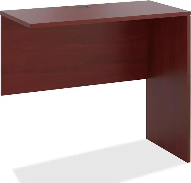 Main image of HON 10500 Srs Mahogany Laminate Office Desking - 48" x 24" x 42" - Square Edge - Finish: Mahogany, Thermofused Laminate