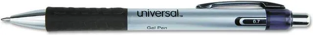 Main image of Universal Comfort Grip Deluxe Retractable Gel Ink Roller Ball Pen 0.7 mm Black Ink 36/ST 39714