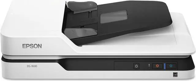 Alt view image 4 of 20 - EPSON WorkForce DS-1630 (B11B239201) Duplex 1200 dpi x 1200 dpi USB Color Flatbed Scanner