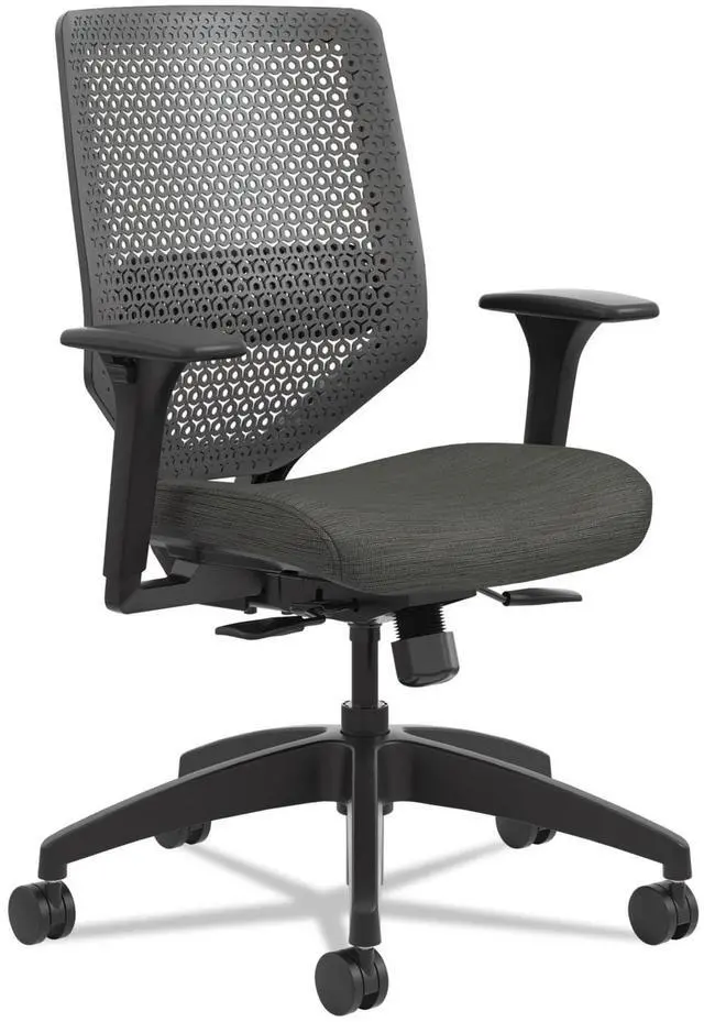 Alt view image 7 of 7 - HON Solve Series ReActiv Back Task Chair Ink/Charcoal SVR1ACLC10TK