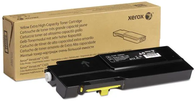 Alt view image 10 of 12 - Xerox 106R03525 Extra High Yield Toner Cartridge - Yellow
