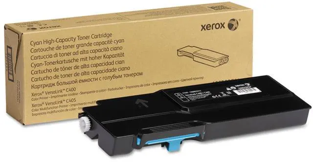Alt view image 3 of 20 - Xerox 106R03514 High Yield Toner Cartridge - Cyan