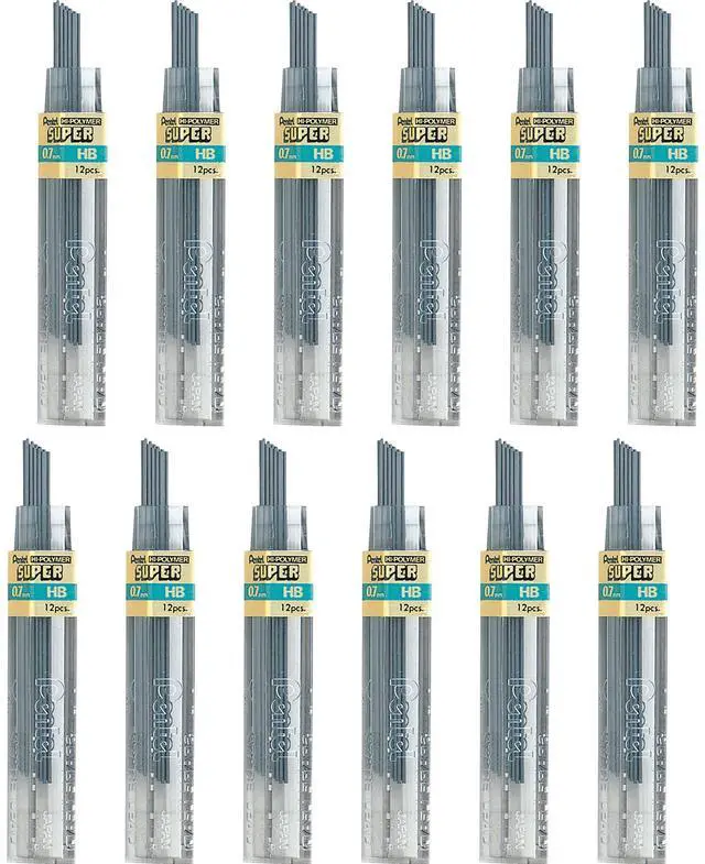 Alt view image 4 of 12 - Pentel 50HBBX Super Hi-Polymer Leads
