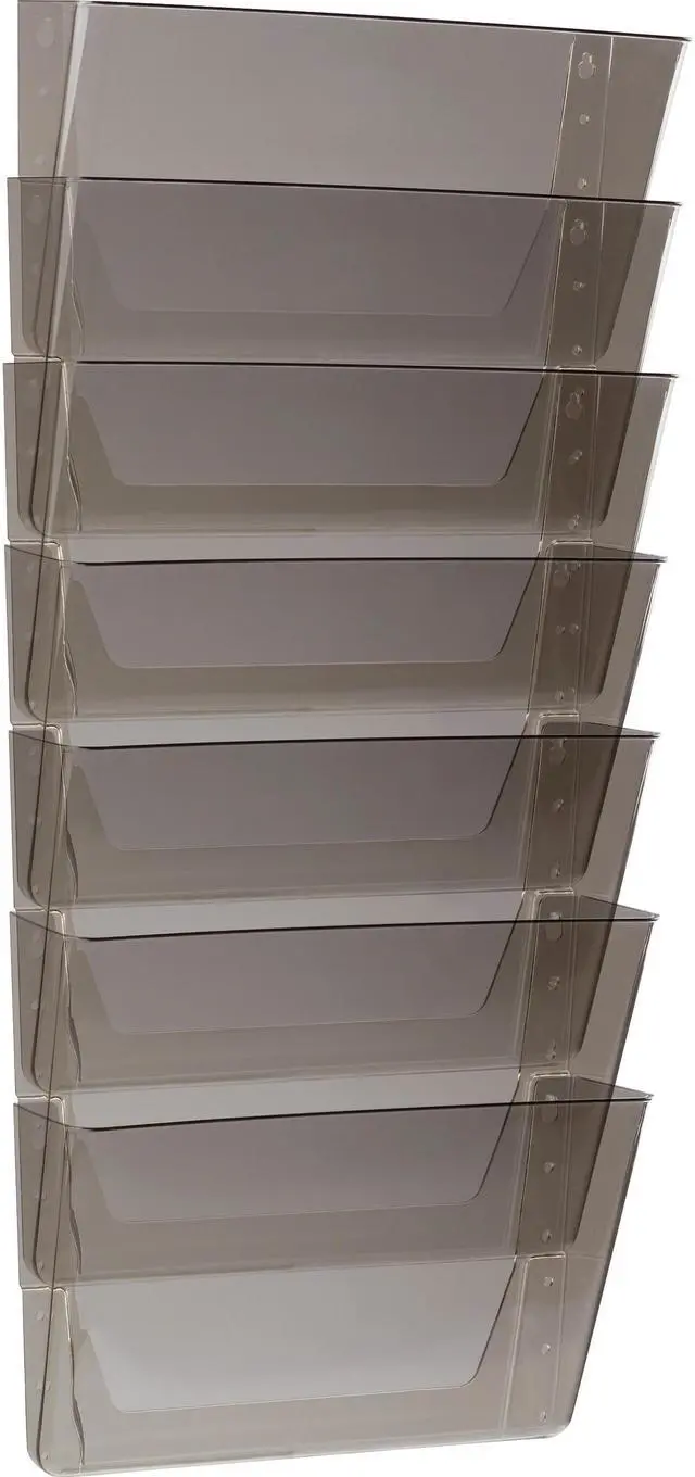 Alt view image 2 of 10 - Storex 70260U01C Stacking Wall Pocket Set